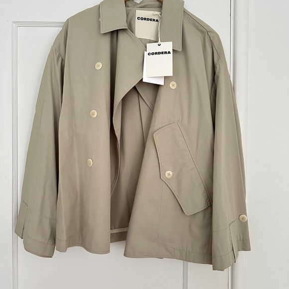 Cordera Double Breasted Jacket White bone NEW - Picture 3 of 3